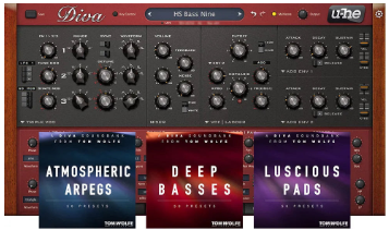 u-he DIVA + 3 PRESETS PACK